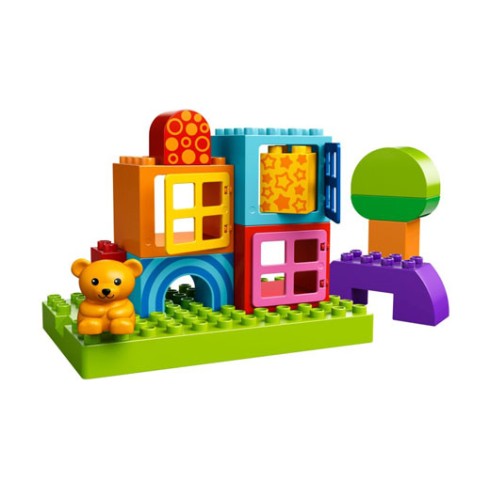 10553 ЛЕГО ДУПЛО – Комплект построй и играй за прохождащи<br><small> 10553 LEGO DUPLO – Toddler Build and Play Cubes</small>