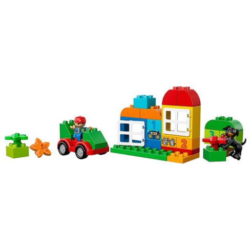 10572 ЛЕГО ДУПЛО – Универсална кутия за забавление<br><small> 10572 LEGO DUPLO – All-in-One-Box-of-Fun</small>