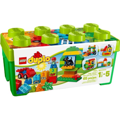 10572 ЛЕГО ДУПЛО – Универсална кутия за забавление<br><small> 10572 LEGO DUPLO – All-in-One-Box-of-Fun</small>