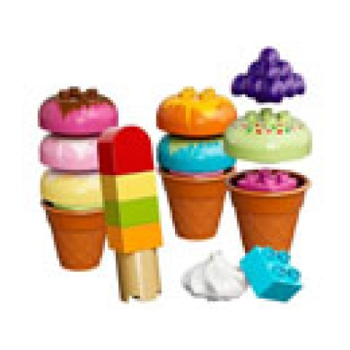 10574 ЛЕГО ДУПЛО – Креативен сладолед<br><small> 10574 LEGO DUPLO – Creative Ice Cream</small>