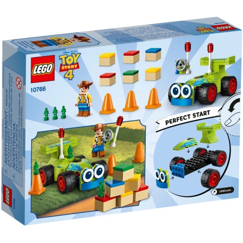 10766 ЛЕГО ИГРАТА НА ИГРАЧКИТЕ - Уди и RC <br><small>10766 LEGO TOY STORY -  Woody & RC</small>