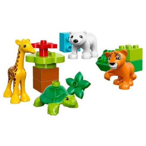 10801 ЛЕГО ДУПЛО – Бебета животни<br><small> 10801 LEGO DUPLO – Baby Animals</small>