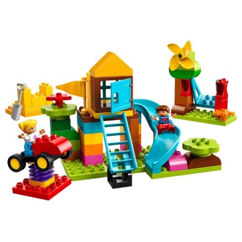 10864 ЛЕГО ДУПЛО - Голяма площадка - кутия с тухлички<br><small>10864 LEGO DUPLO - Large Playground Brick Box</small>