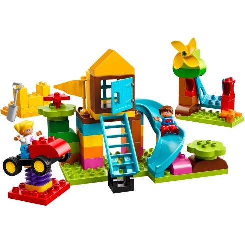 10864 ЛЕГО ДУПЛО - Голяма площадка - кутия с тухлички<br><small>10864 LEGO DUPLO - Large Playground Brick Box</small>