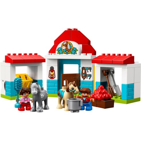 10868 ЛЕГО ДУПЛО - Фермерска конюшна за понита<br><small>10868 LEGO DUPLO - Farm Pony Stable</small>