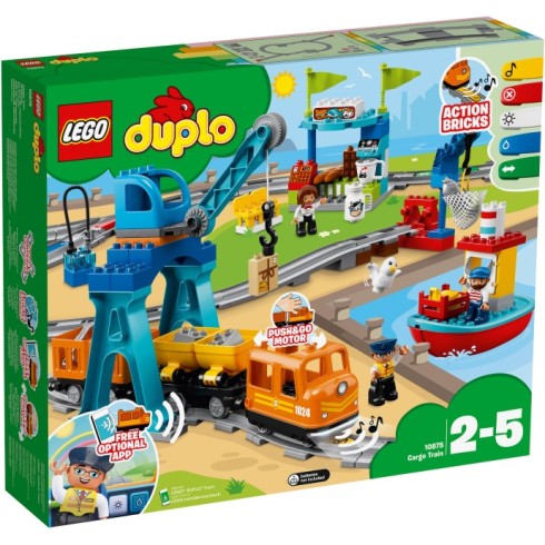 10875 ЛЕГО ДУПЛО - Товарен влак<br><small>10875 LEGO DUPLO - Cargo Train</small>