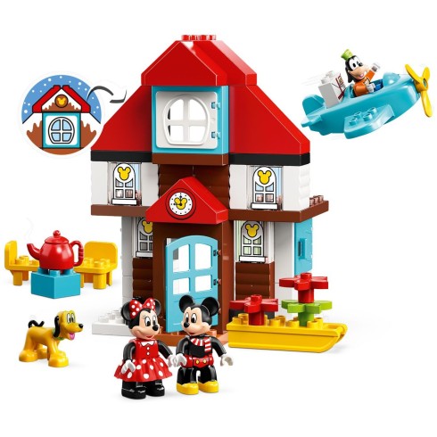 10889 ЛЕГО ДУПЛО - Къщата за почивка на Мики <br><small>10889 LEGO DUPLO - Mickey's Vacation House</small>