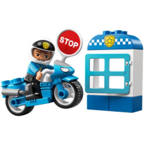 10900 ЛЕГО ДУПЛО - Полицейски мотоциклет<br><small>10900 LEGO DUPLO - Police Bike</small>