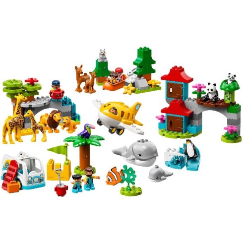 10907 ЛЕГО ДУПЛО - Животни по света<br><small>10907 LEGO DUPLO - World Animals</small>