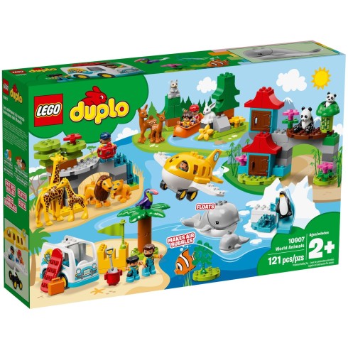 10907 ЛЕГО ДУПЛО - Животни по света<br><small>10907 LEGO DUPLO - World Animals</small>