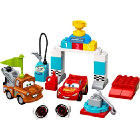 10924 ЛЕГО ДУПЛО - Денят за състезаване на Макуин <br> <small> 10924 LEGO DUPLO - Lightning McQueen`s Race Day </small>