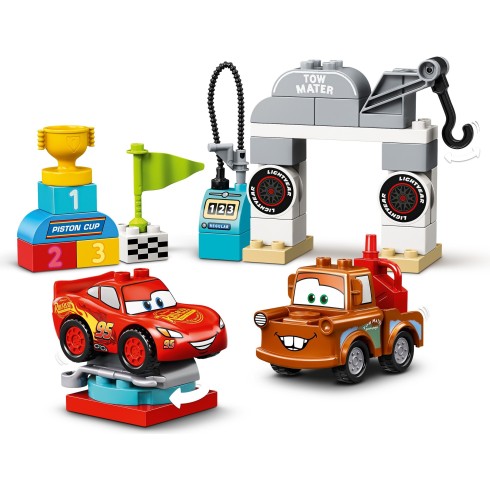 10924 ЛЕГО ДУПЛО - Денят за състезаване на Макуин <br> <small> 10924 LEGO DUPLO - Lightning McQueen`s Race Day </small>