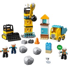 10932 ЛЕГО ДУПЛО - Разрушител с топка <br> <small> 10932 LEGO DUPLO - Wrecking Ball Demolition </small>