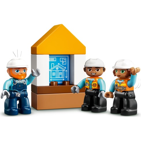 10932 ЛЕГО ДУПЛО - Разрушител с топка <br> <small> 10932 LEGO DUPLO - Wrecking Ball Demolition </small>