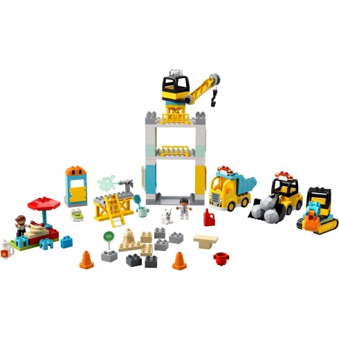 10933 ЛЕГО ДУПЛО - Кран и постройка <br> <small> 10933 LEGO DUPLO - Tower Crane & Construction </small>