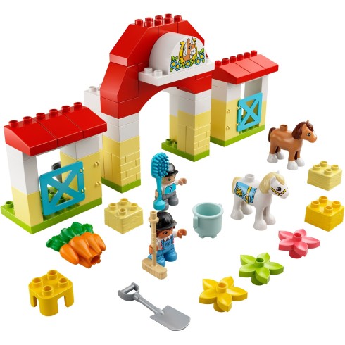 10951 ЛЕГО ДУПЛО - Конюшна и грижи за понита<br><small>10951 LEGO DUPLO - Horse Stable and Pony Care</small>