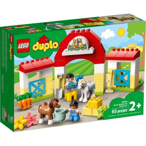 10951 ЛЕГО ДУПЛО - Конюшна и грижи за понита<br><small>10951 LEGO DUPLO - Horse Stable and Pony Care</small>