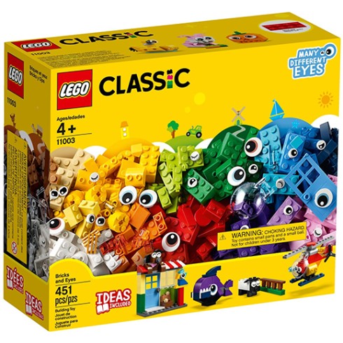 11003 ЛЕГО КЛАСИК - Тухлички и очи <br><small>11003 LEGO Classic - Bricks and Eyes</small>