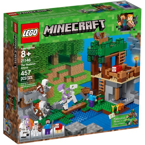 21146 ЛЕГО МАЙНКРАФТ - Нападение на скелет<br><small>21146 LEGO MINECRAFT - The Skeleton Attack</small>