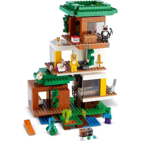 21174 ЛЕГО МАЙНКРАФТ- Модерната къща на дърво<br><small>21174 LEGO MINECRAFT - The Modern Treehouse</small>
