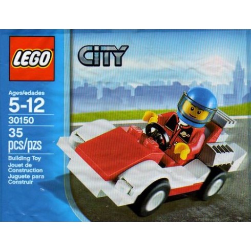 30150 ЛЕГО СИТИ - Състезателна кола<br><small>30150 LEGO CITY - Racing Car</small>