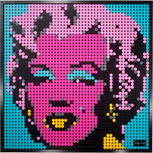 31197 ЛЕГО АРТ- Мерилин Монро на Анди Уархол <br> <small> 31197 LEGO ART - Andy Warhol's Marilyn Monroe </small>