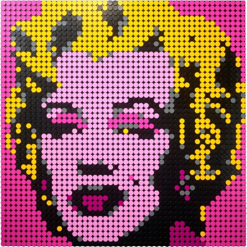 31197 ЛЕГО АРТ- Мерилин Монро на Анди Уархол <br> <small> 31197 LEGO ART - Andy Warhol's Marilyn Monroe </small>