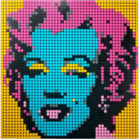 31197 ЛЕГО АРТ- Мерилин Монро на Анди Уархол <br> <small> 31197 LEGO ART - Andy Warhol's Marilyn Monroe </small>