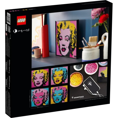 31197 ЛЕГО АРТ- Мерилин Монро на Анди Уархол <br> <small> 31197 LEGO ART - Andy Warhol's Marilyn Monroe </small>