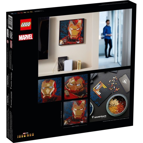 31199 ЛЕГО АРТ- Железния човек на Марвел<br> <small> 31199 LEGO ART - Marvel Studios Iron Man</small>