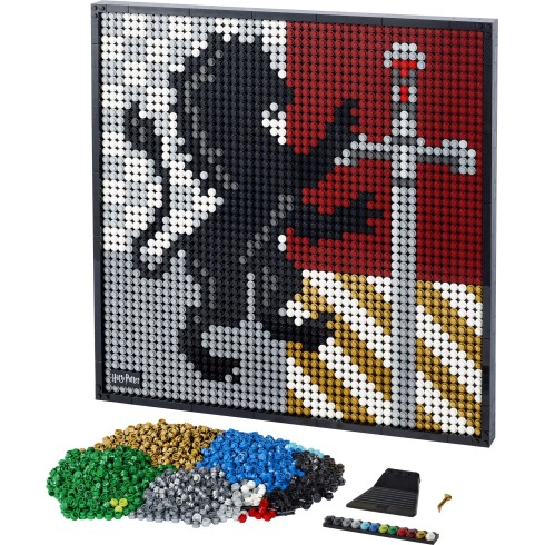 31201 ЛЕГО АРТ - Хари Потър: Емблемите в Хогуортс<br><small>31201 LEGO ART - Harry Potter Hogwarts Crests</small>