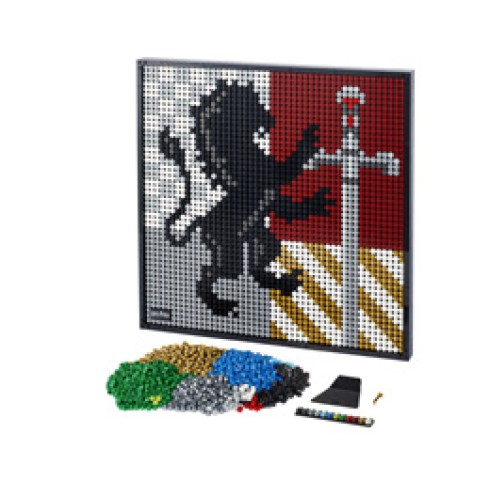 31201 ЛЕГО АРТ - Хари Потър: Емблемите в Хогуортс<br><small>31201 LEGO ART - Harry Potter Hogwarts Crests</small>