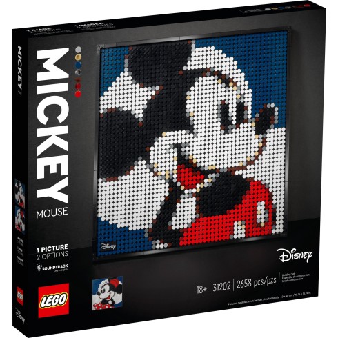 31202 ЛЕГО АРТ - Дисни: Мики Маус<br><small>31202 LEGO ART - Disney's Mickey Mouse</small>