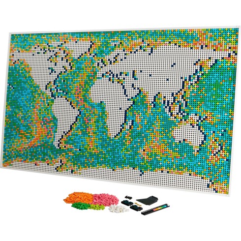 31203 ЛЕГО АРТ- Карта на света<br> <small> 31203 LEGO ART - World Map</small> 31203 ЛЕГО АРТ- Карта на света<br> <small> 31203 LEGO ART - World Map</small>