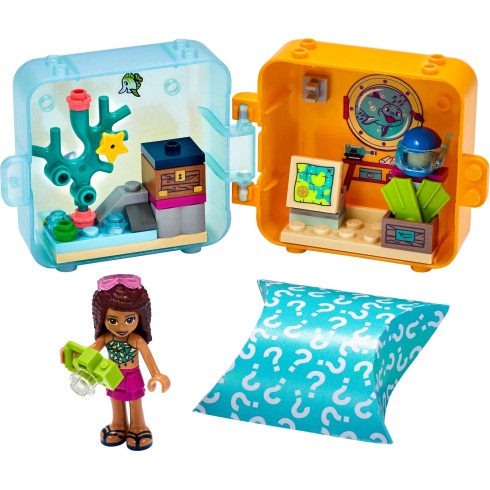 41410 ЛЕГО ПРИЯТЕЛИ - Кубът за игра на Андреа - Лято <br><small>41410 LEGO FRIENDS - Andrea's Summer Play Cube</small>