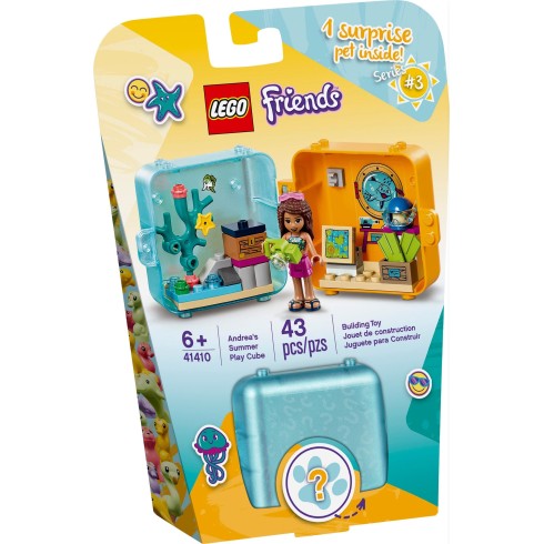41410 ЛЕГО ПРИЯТЕЛИ - Кубът за игра на Андреа - Лято <br><small>41410 LEGO FRIENDS - Andrea's Summer Play Cube</small>