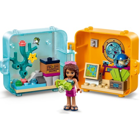 41410 ЛЕГО ПРИЯТЕЛИ - Кубът за игра на Андреа - Лято <br><small>41410 LEGO FRIENDS - Andrea's Summer Play Cube</small>