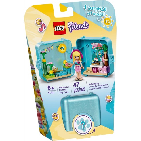 41411 ЛЕГО ПРИЯТЕЛИ - Кубът за игра на Стефани - Лято <br><small>41411 LEGO FRIENDS - Stephanie's Summer Play Cube</small>