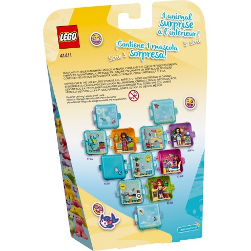 41411 ЛЕГО ПРИЯТЕЛИ - Кубът за игра на Стефани - Лято <br><small>41411 LEGO FRIENDS - Stephanie's Summer Play Cube</small>