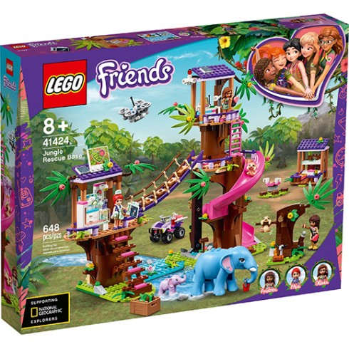 41424 ЛЕГО ПРИЯТЕЛИ - Спасителна база в джунглата<br><small>41424 LEGO FRIENDS - Jungle Rescue Base</small>