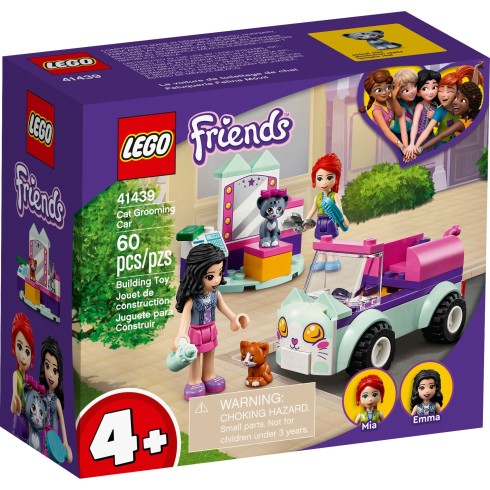 41439 ЛЕГО ПРИЯТЕЛИ - Кола за поддръжка на котки<br><small>41439 LEGO FRIENDS - Cat Grooming Car</small>