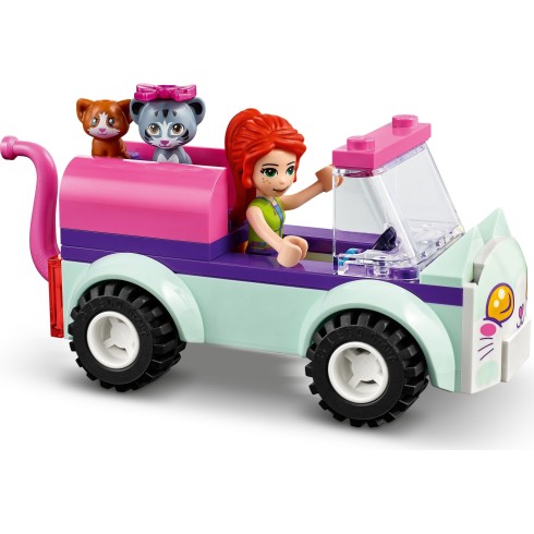 41439 ЛЕГО ПРИЯТЕЛИ - Кола за поддръжка на котки<br><small>41439 LEGO FRIENDS - Cat Grooming Car</small>
