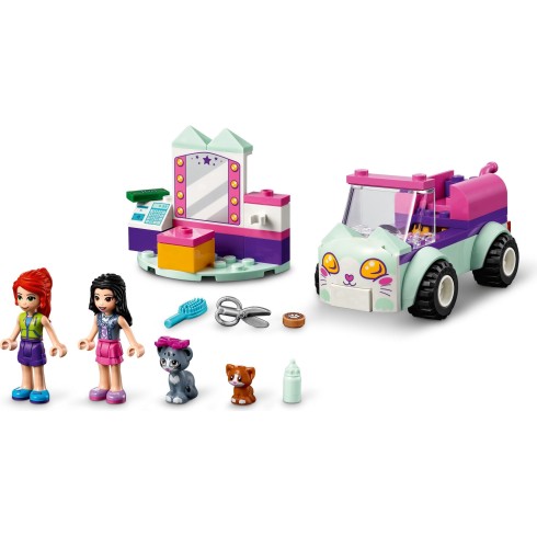 41439 ЛЕГО ПРИЯТЕЛИ - Кола за поддръжка на котки<br><small>41439 LEGO FRIENDS - Cat Grooming Car</small>