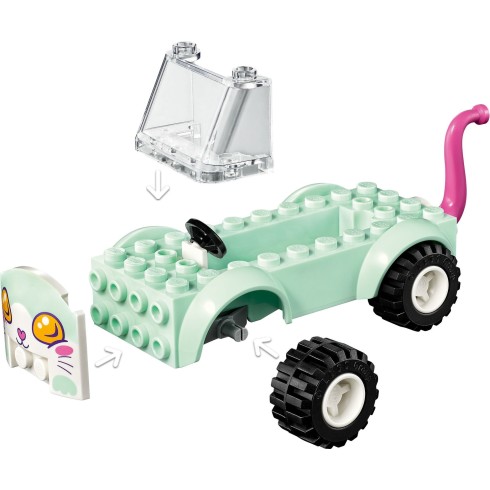 41439 ЛЕГО ПРИЯТЕЛИ - Кола за поддръжка на котки<br><small>41439 LEGO FRIENDS - Cat Grooming Car</small>
