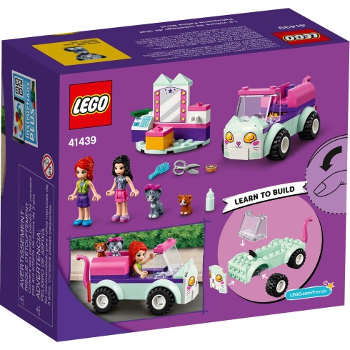41439 ЛЕГО ПРИЯТЕЛИ - Кола за поддръжка на котки<br><small>41439 LEGO FRIENDS - Cat Grooming Car</small>