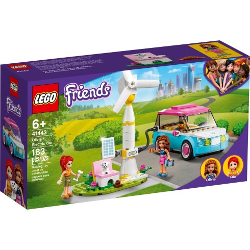 41443 ЛЕГО ПРИЯТЕЛИ - Електрическата кола на Оливия<br><small>41443 LEGO FRIENDS -  Olivia's Electric Car</small>