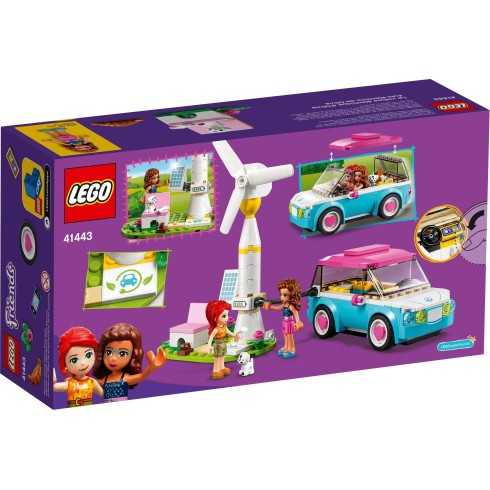 41443 ЛЕГО ПРИЯТЕЛИ - Електрическата кола на Оливия<br><small>41443 LEGO FRIENDS -  Olivia's Electric Car</small>