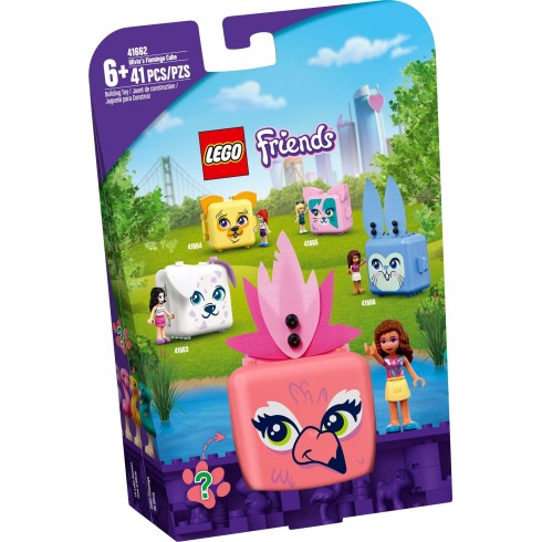 41662 ЛЕГО ПРИЯТЕЛИ - Кубчето с фламинго на Оливия<br><small>41662 LEGO FRIEINDS - Olivia's Flamingo Cube</small>