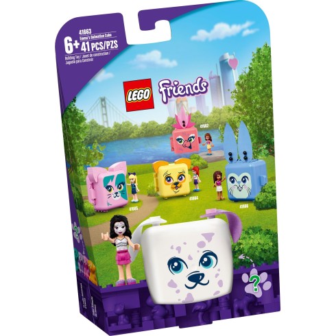 41663 ЛЕГО ПРИЯТЕЛИ - Кубчето с далматинец на Ема<br><small>41663 LEGO FRIEINDS - Emma's Dalmatian Cube</small>