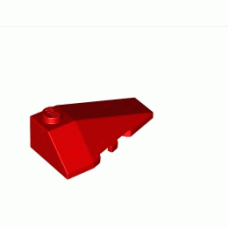 Дясна покривна плочка 2X4 с ъгъл [6074895; 4371121; 4180419]<br><small>Right Roof Tile 2X4 W. Angle [6074895; 4371121; 4180419]</small>